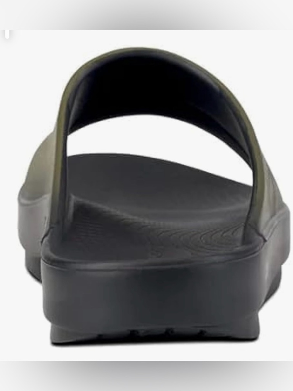 OOFOS - Unisex OOahh Sport - Post Run Recovery Slide Sandal (Tactical Green) - Picture 4 of 5